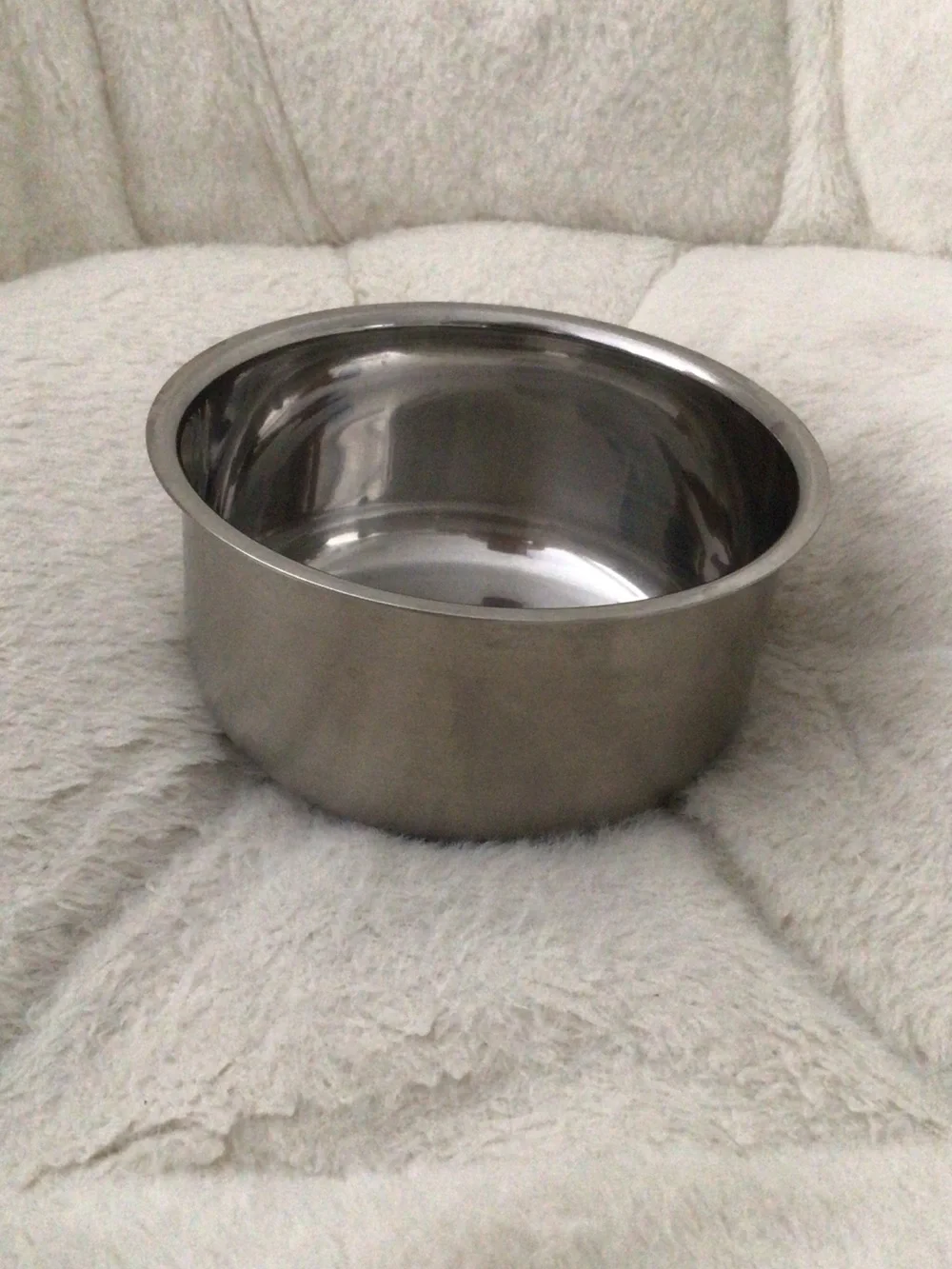 Stainless Steel Pet Bowl - Silver